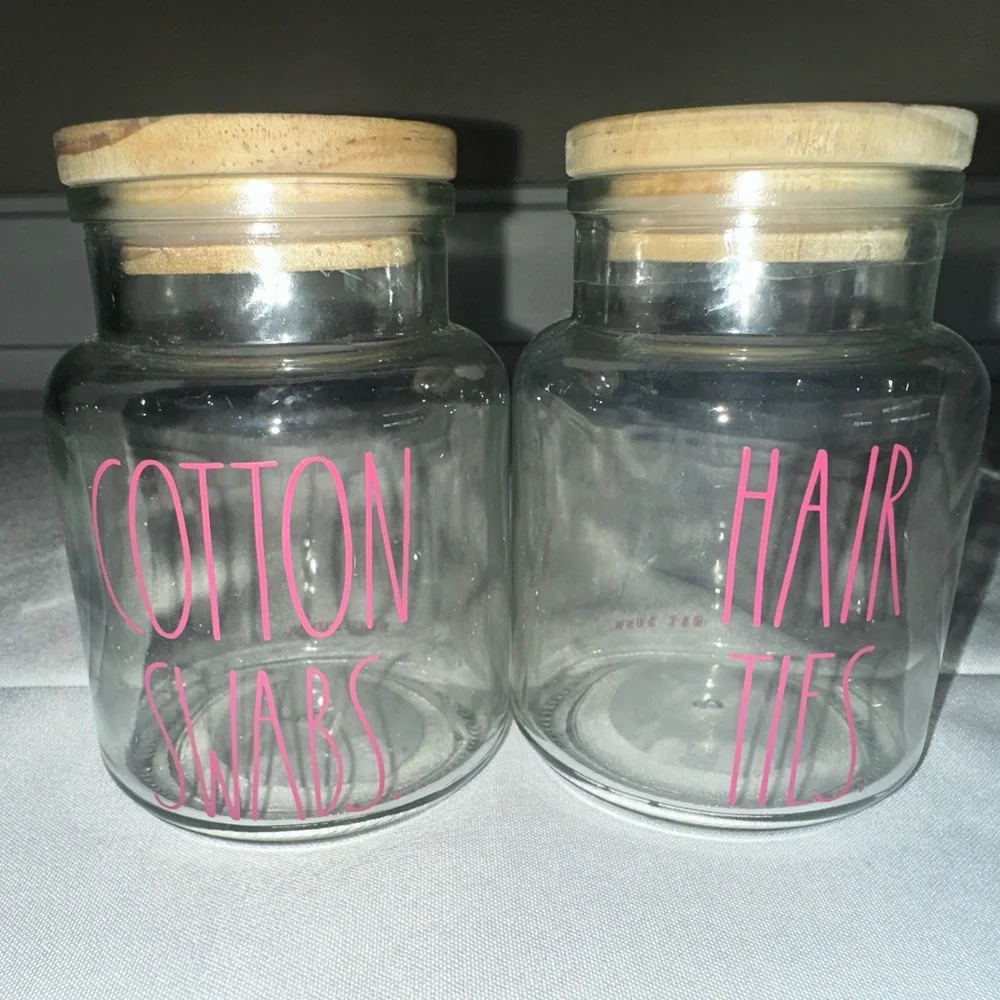 Bundle Deal Rae Dunn glass storage containers